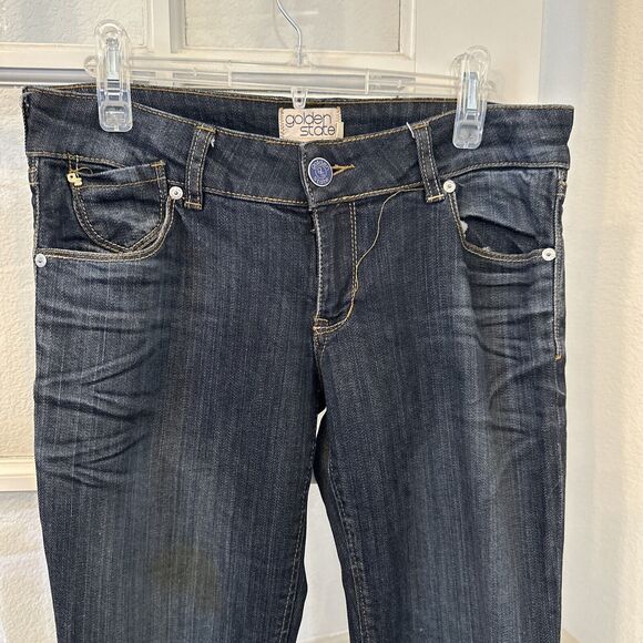 Golden State Jeans Boot Cut Dark Wash Denim Women's 31 - Picture 2 of 14